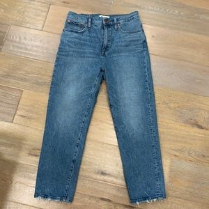 Madewell Classic straight jean